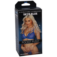 Load image into Gallery viewer, Signature Strokers Skye Blue Ultraskyn Stroker